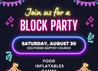 Southside Baptist hosting community Block Party Aug. 30