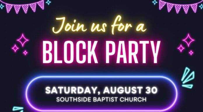 Southside Baptist hosting community Block Party Aug. 30