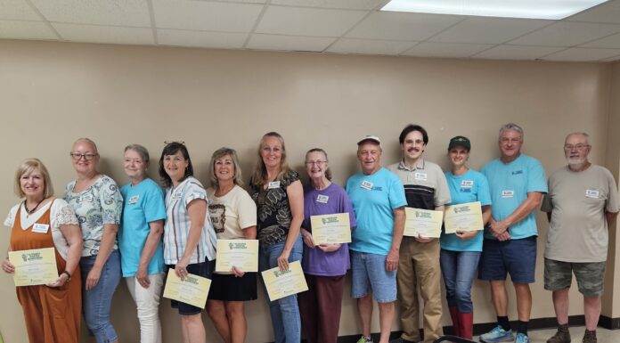 Extension celebrates newly certified Master Gardeners