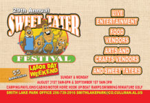 29th annual Sweet Tater Festival, Fairview Lions Club Labor Day Celebration this weekend