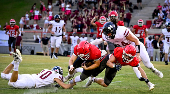 PREP FOOTBALL: Vinemont falls to Southeastern 34-14