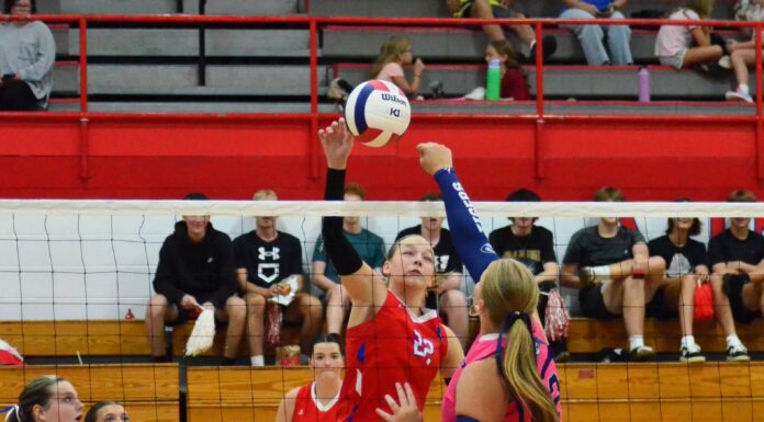 PREP VOLLEYBALL: Vinemont sweeps tri-match with J.B. Pennington, Corner