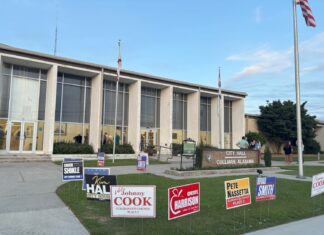 Local Municipal Election results Cullman City Hall is seen on Tuesday, Aug. 26, 2025. (Lauren Estes/The Cullman Tribune)