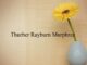 Obituary: Thurber Rayburn Murphree