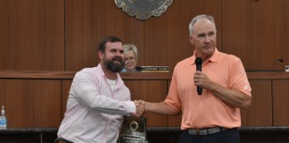 Cullman City Council recognizes city wastewater treatment plant for achieving top rank in state