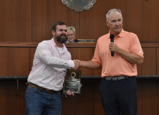Cullman City Council recognizes city wastewater treatment plant for achieving top rank in state
