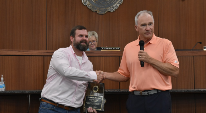Cullman City Council recognizes city wastewater treatment plant for achieving top rank in state
