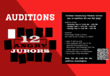 ’12 Angry Jurors’ auditions begin this week