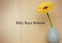Obituary: Billy Raye Roberts