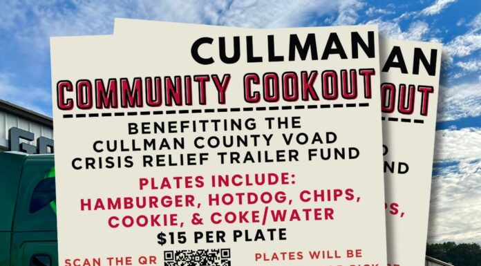 Get your plate now! United Way Cullman Community Cookout Sept. 19