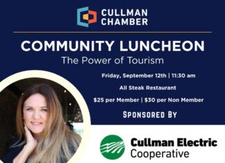 Cullman Chamber’s Community Luncheon to highlight tourism – Sept. 12