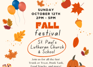 St. Paul’s hosting community Fall Festival Oct. 12