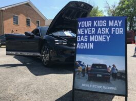 Free electric vehicle showcases coming soon in Cullman and Huntsville