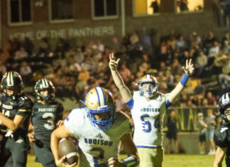 PREP FOOTBALL: No. 6 Addison pulls away to earn 46-16 win at No. 5 Hackleburg