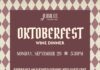 Jubilee to host Oktoberfest themed wine and dine event
