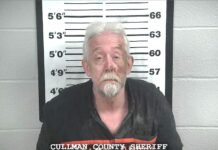 Vinemont man arrested in connection with incident on CR 1101 James Clarence Sloan (Cullman County Sheriff's Office)