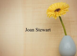 Obituary: Joan Stewart