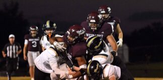 PREP FOOTBALL: West Point handles Hayden 42-12