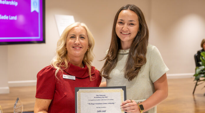 Cullman’s Sadie Land honored at Accountancy Day Award Ceremony at Troy University