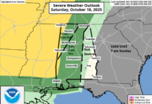 Possible severe weather threat beginning late tonight