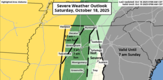 Possible severe weather threat beginning late tonight