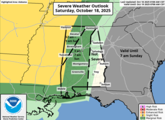 Possible severe weather threat beginning late tonight