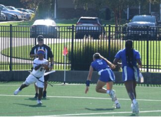 WSCC FLAG FOOTBALL: Lions stay perfect with doubleheader thumping of Calhoun