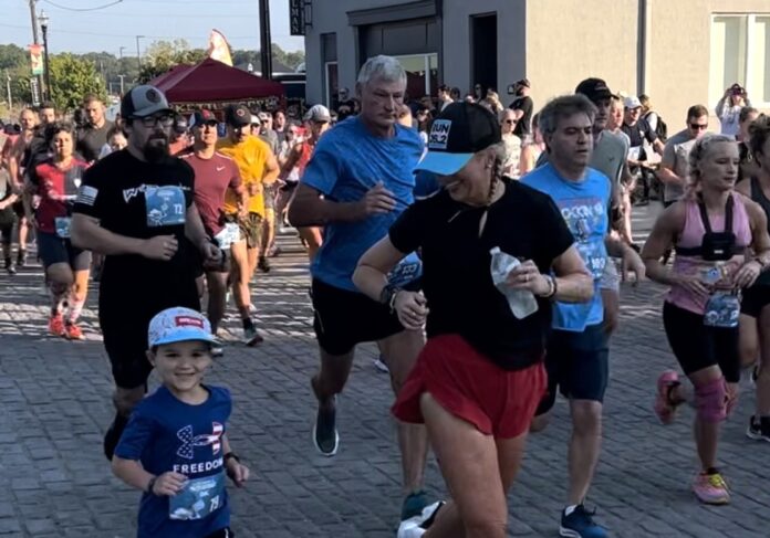 Runners participate in the Oktoberfest 5K and 10K on Saturday, Sept. 30, 2023. (Cullman Tribune file photo)