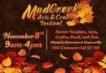 15th annual Mud Creek Arts & Crafts Festival set for Nov. 8 in downtown Hanceville