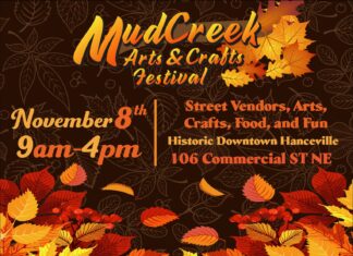 15th annual Mud Creek Arts & Crafts Festival set for Nov. 8 in downtown Hanceville