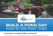 ProWorx to host hands-on ‘Build a Pond Day’ Oct. 30