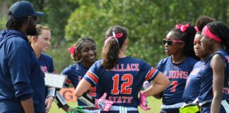 WSCC FLAG FOOTBALL: Lions collect dominant wins over Lurleen B. Wallace, Bishop State
