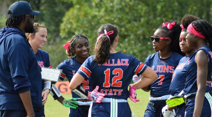 WSCC FLAG FOOTBALL: Lions collect dominant wins over Lurleen B. Wallace, Bishop State