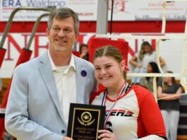 Samantha Perdue award honors excellence on and off the court
