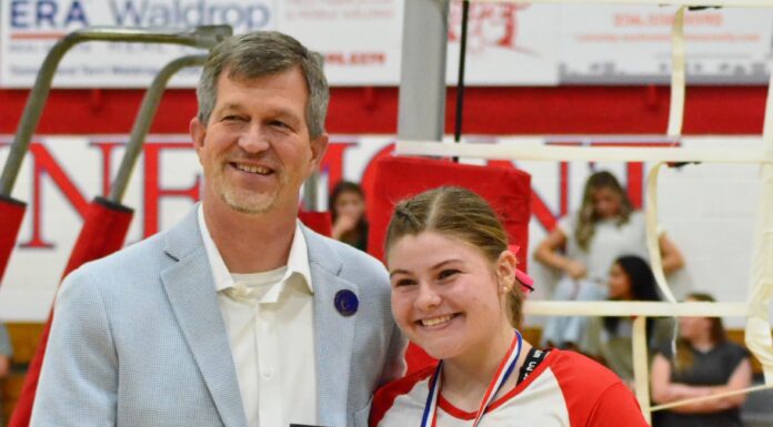 Samantha Perdue award honors excellence on and off the court