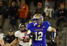 PREP FOOTBALL: No. 7 Addison hammers Meek 61-22