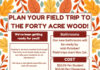 The 40 Acre Wood opening for field trips