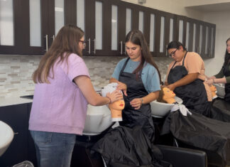 State, national leaders visit CATA, CHS, highlighting CTE