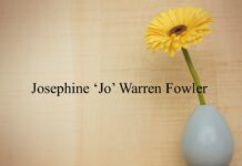 Obituary: Josephine ‘Jo’ Warren Fowler
