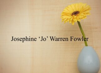 Obituary: Josephine ‘Jo’ Warren Fowler