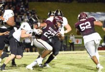 PREP FOOTBALL: West Point punches playoff ticket with 25-20 win over Ardmore