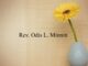 Obituary: Rev. Odis L. Minnitt