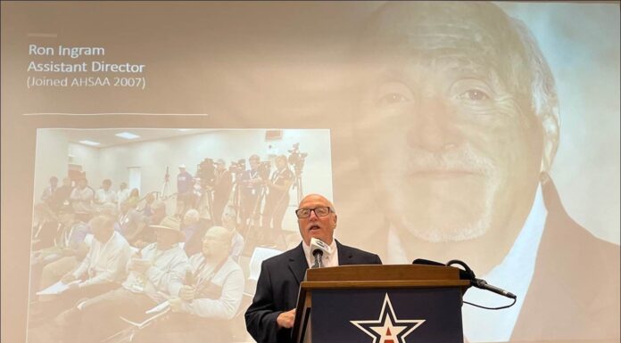 AHSAA Director of Communications Ron Ingram announces retirement
