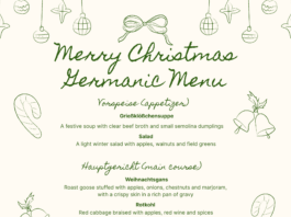 Recipe revival: A Germanic Christmas Day menu