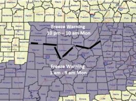Record-breaking cold temperatures forecast Monday and Tuesday