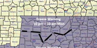 Record-breaking cold temperatures forecast Monday and Tuesday