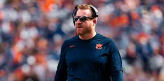 Alex Golesh named Auburn’s new head football coach Alex Golesh (Auburn Athletics)