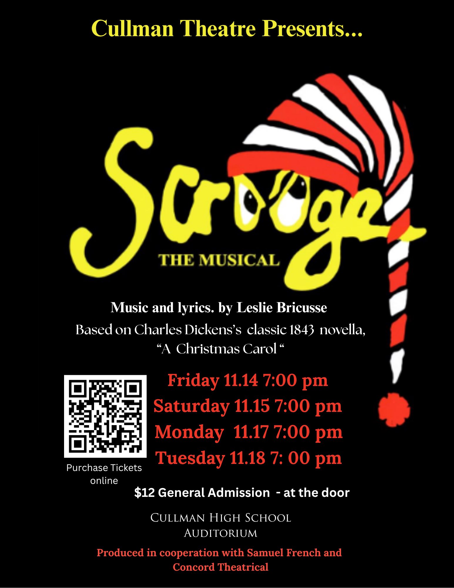 CHS Theatre’s ‘Scrooge the Musical’ coming Nov. 14-15, 17-18  