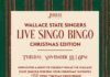 Jubilee hosting Singo Bingo fundraiser for Wallace State Singers Nov. 18 Jubilee Kitchen and Bar will host a Singo Bingo night on Nov. 18, at 6 p.m. as a fundraiser for the Wallace State Singers. (Jubilee Kitchen and Bar)