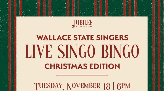 Jubilee hosting Singo Bingo fundraiser for Wallace State Singers Nov. 18 Jubilee Kitchen and Bar will host a Singo Bingo night on Nov. 18, at 6 p.m. as a fundraiser for the Wallace State Singers. (Jubilee Kitchen and Bar)